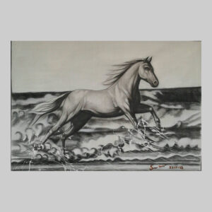 ภาพวาดม้าวิ่ง