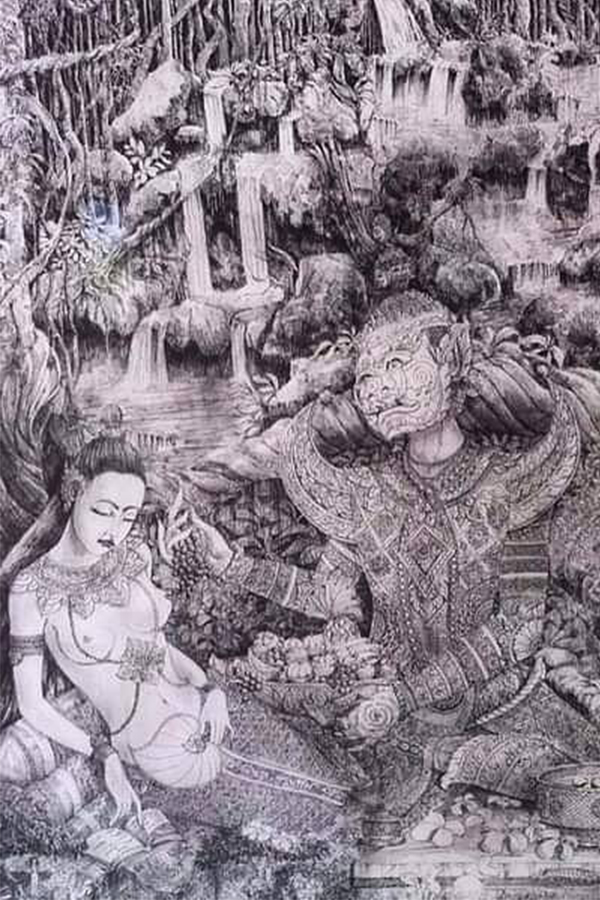 ลายเส้นไทย