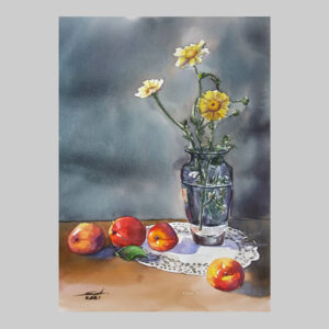 รูปวาด_แจกันดอกไม้