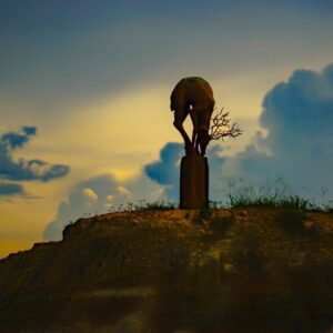 ประติมากรรมกวาง