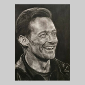 ภาพวาด Hugh Jackman