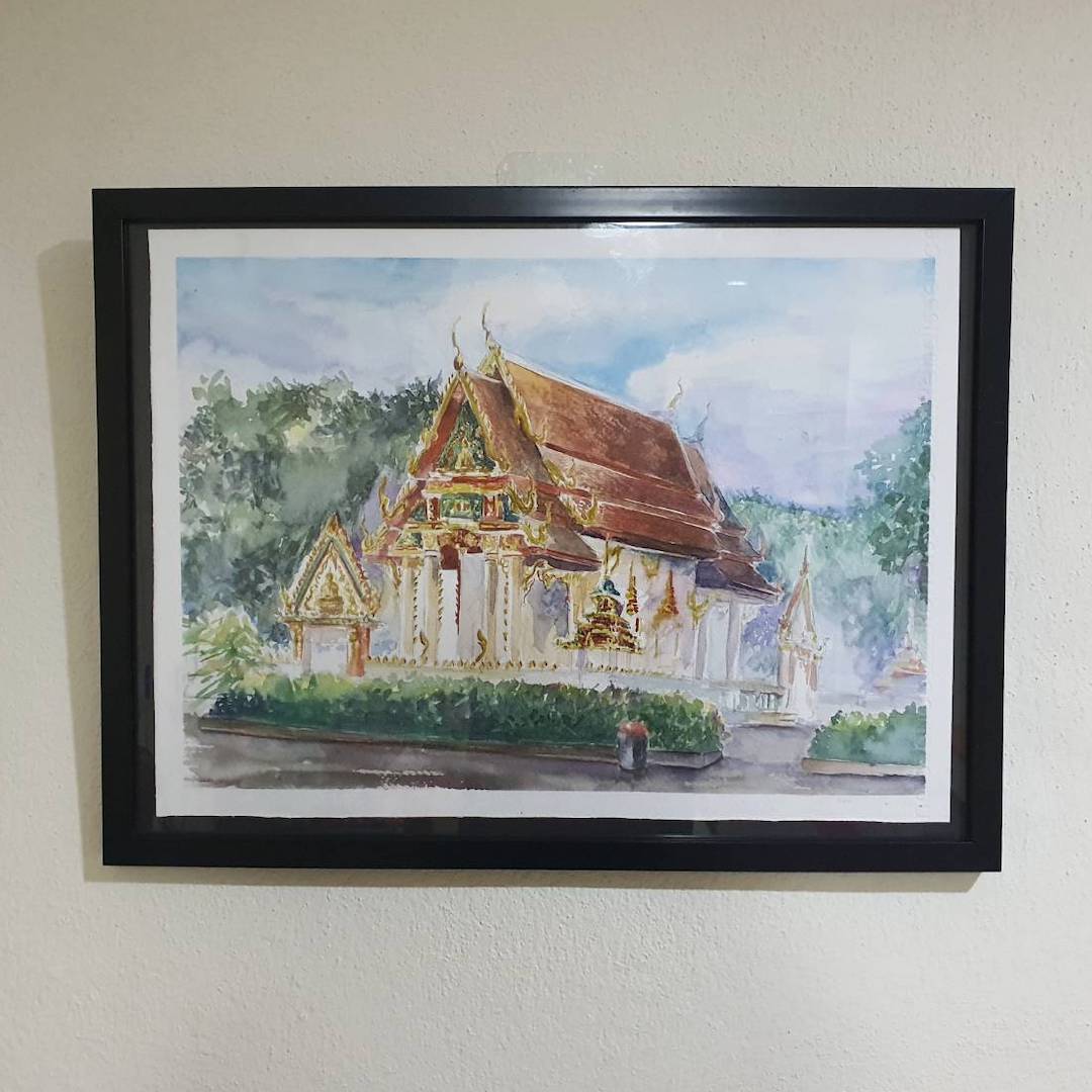 รูปวาดสีน้ำ