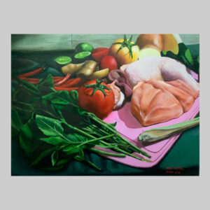 ภาพวาดตำยำไก่