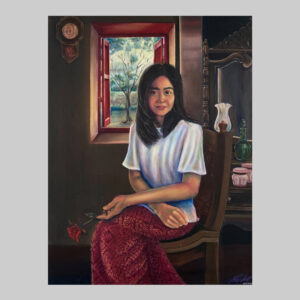 จิตรกรรม_หญิงสาว