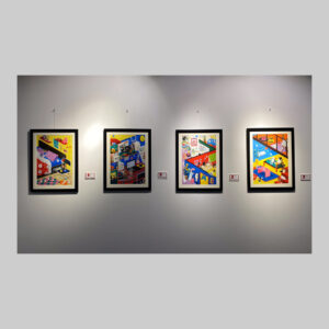 ภาพวาดพร้อมกรอบ