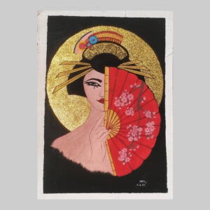 ภาพวาดสาวญี่ปุ่น