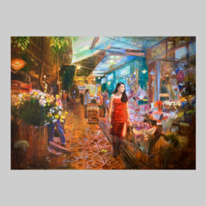 ภาพวาดหญิงสาว