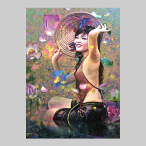 ภาพวาดหญิงสาว