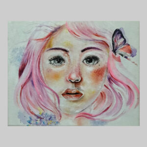 ภาพวาดหญิงสาว