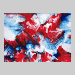 abstract art_red white blue
