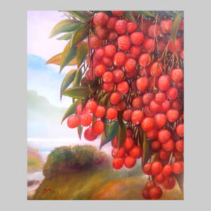 ภาพวาดลิ้นจี่