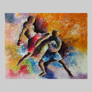 ภาพวาด_ต่อยมวย