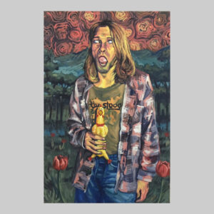 ภาพวาด Kurt Cobain