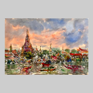 ภาพวาด_วัดพระแก้วแม่น้ำเจ้าพระยา