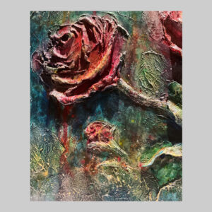 ภาพวาดดอกกุหลาบ_3