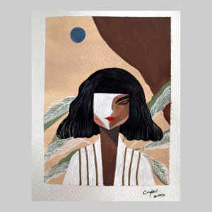 ภาพวาดหญิงสาว