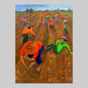 ภาพวาด ชาวนา