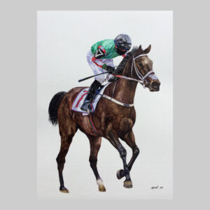 ภาพวาดคนขี่ม้า