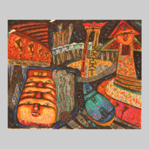 ภาพวาด เสาชิงช้า