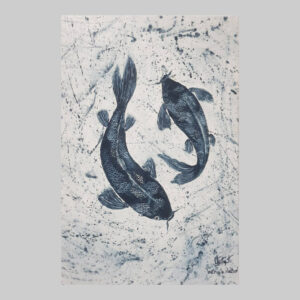 ภาพวาดปลาคาร์ฟ