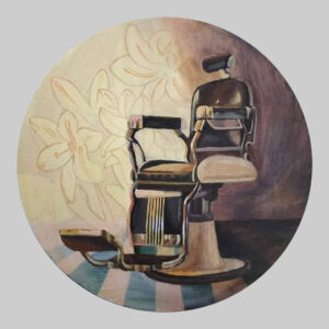 ภาพวาด เก้าอี้ตัดผม