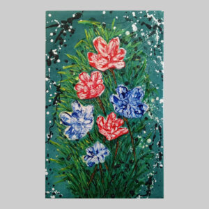 ภาพวาด ดอกไม้