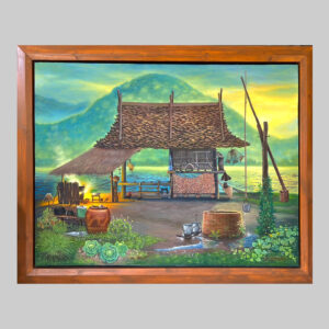 ภาพวาดวิถีชาวบ้าน