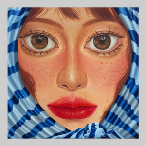 ภาพวาด A girl in blue