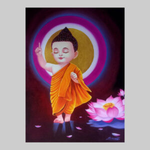 ภาพวาด พุทธเจ้าน้อย