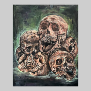 ภาพวาด หัวกระโหลก