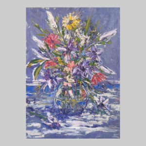 ภาพวาดแจกันดอกไม้