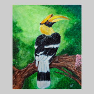 รูปวาดนกเงือก