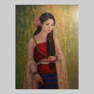 ภาพวาด หญิงสาว