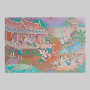 ภาพวาด ลายไทย