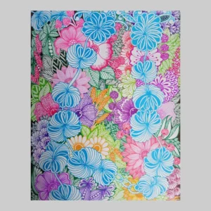 ภาพวาด ดอกไม้