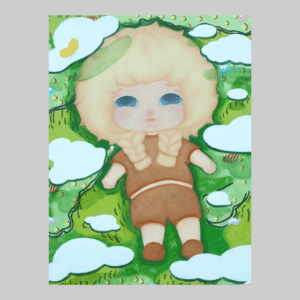 ภาพวาด ตุ๊กตา2